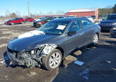 2009 Honda Accord 3.5 Ex-L from USA, damaged, VIN 1HGCP36869A035514